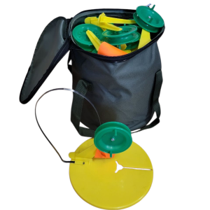 Набір жерлиць СУМСЬКА неоснащена 10шт + сумка