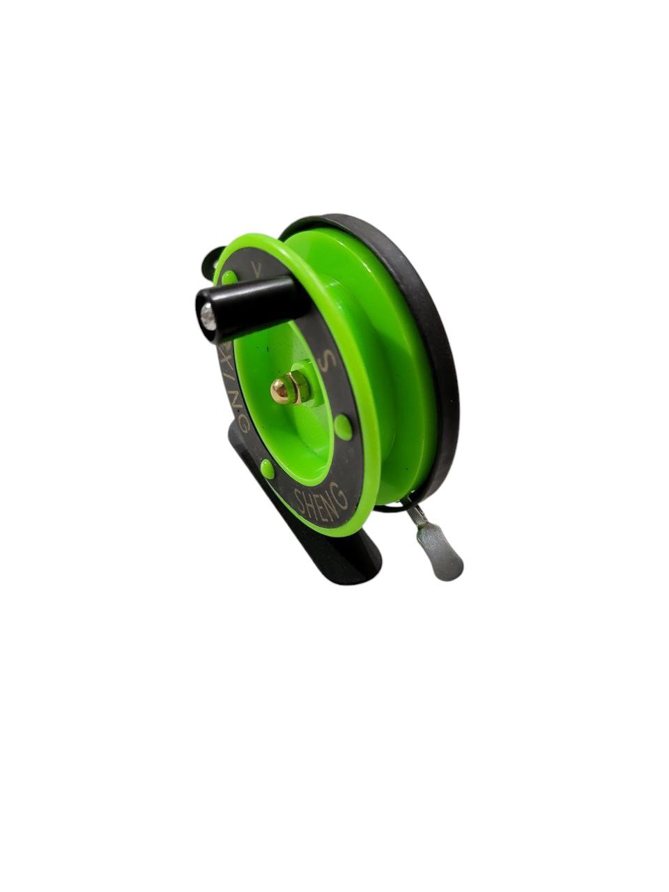 Інерційна дротяна котушка 801D Зелена