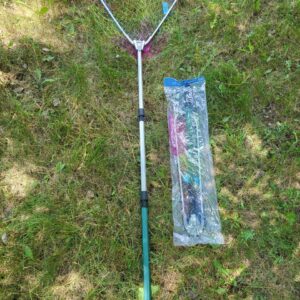 Підсак складаний напівавтоматичний посилений голова 80см Ліска кольорова