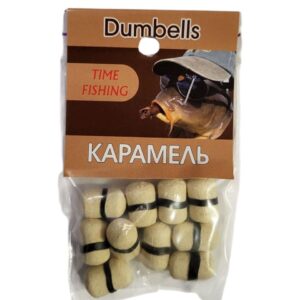 Минибойлы с резинками Time Fishing карамель