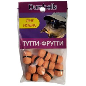 Минибойлы с резинками Time Fishing тутти-фрутти
