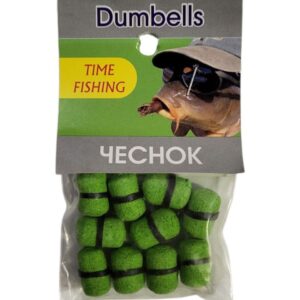 Минибойлы с резинками Time Fishing чеснок