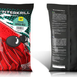 Прикормка INTERKRILL Карась-Мед 1кг