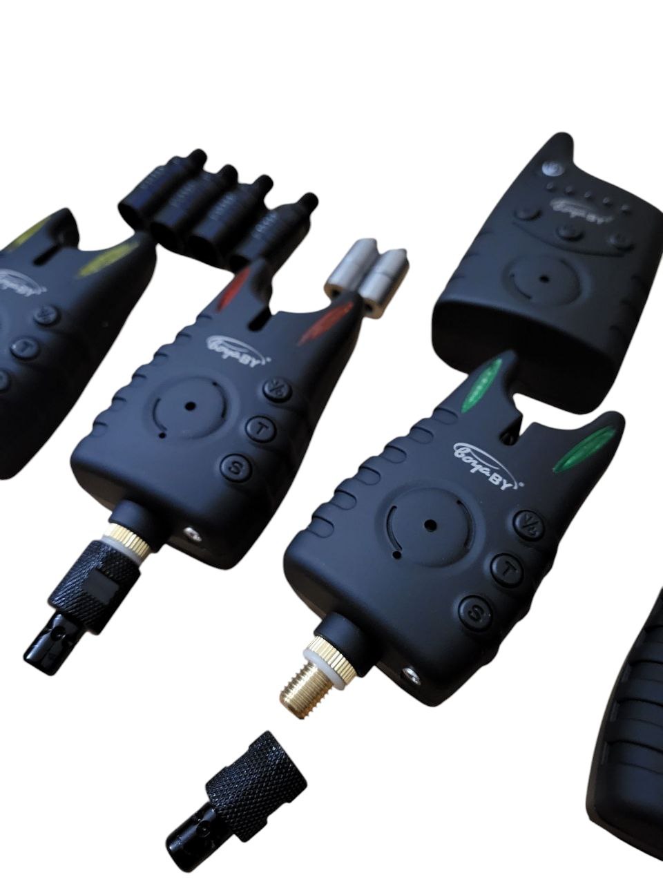 Комплект сигнализаторов поклевки и свингеров BoyaBy JY-57-SWK