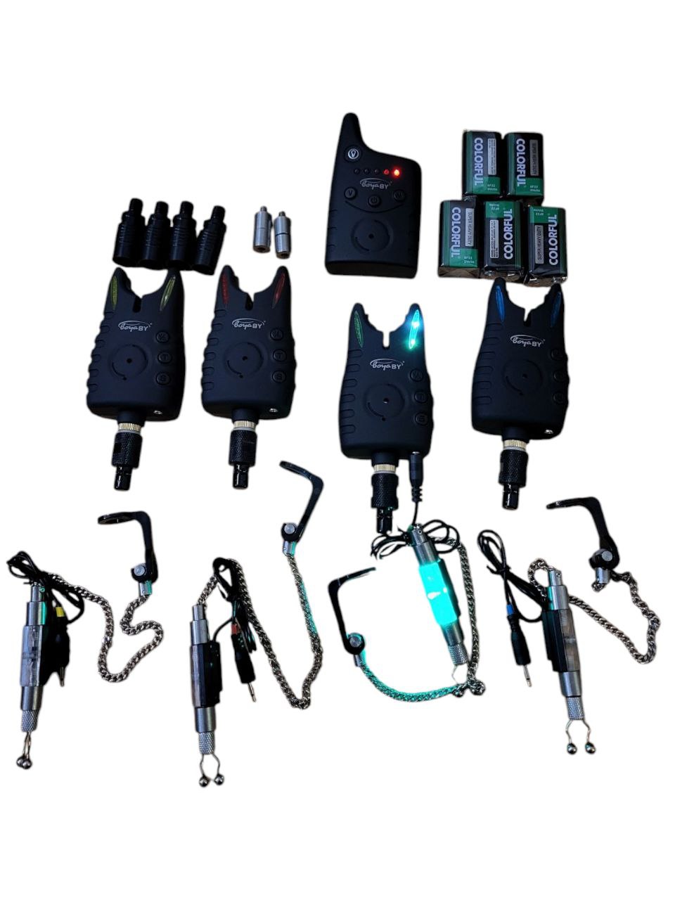 Комплект сигнализаторов поклевки и свингеров BoyaBy JY-57-SWK