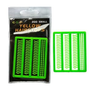 Стопорки для бойлов ESP Hair Stops Small (200 шт) — зелёные