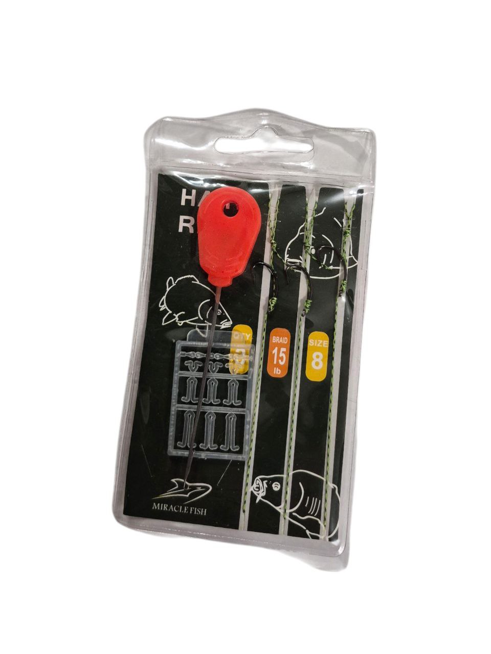 Бойловое оборудование: стопор + поводки (3 шт) + шило